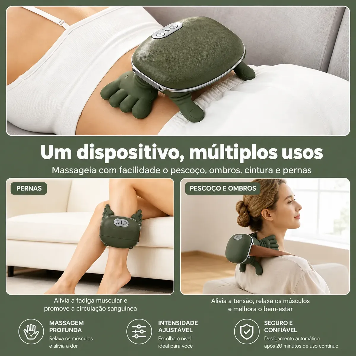 Múltiplos usos do Hand Pro