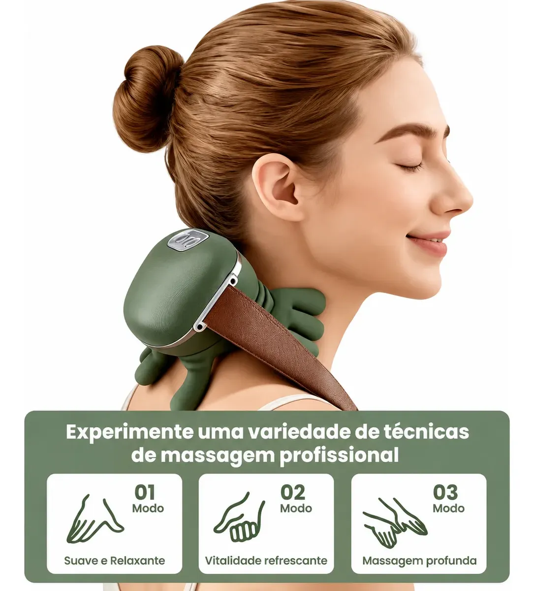 3 modos de massagem